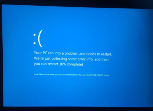电脑蓝屏进不去系统，电脑系统启动不了蓝屏怎么解决？